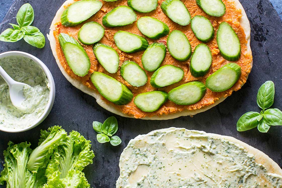 Spicy Chickpea Salad Sandwich