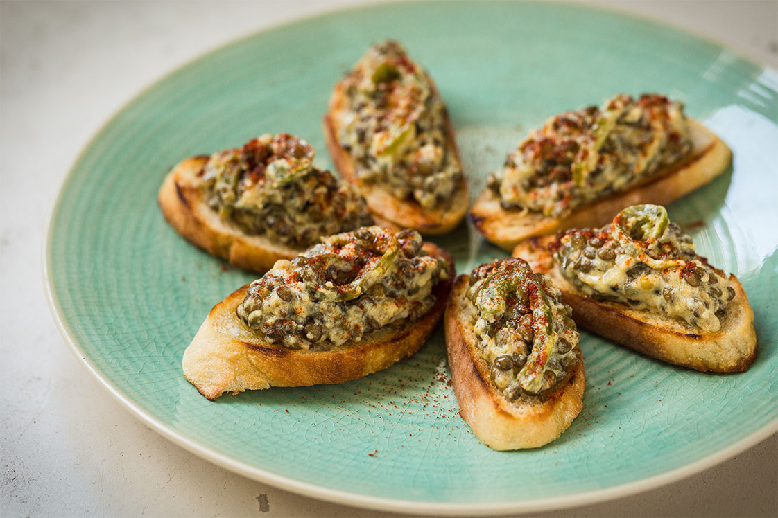 Lentil Bites with Cheese - Appetizers, Snacks & Sides Recipe