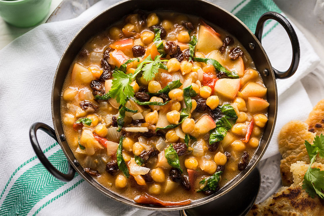 Chickpea and Spinach Curry - Mains, Salads, Soups & Stews Recipe