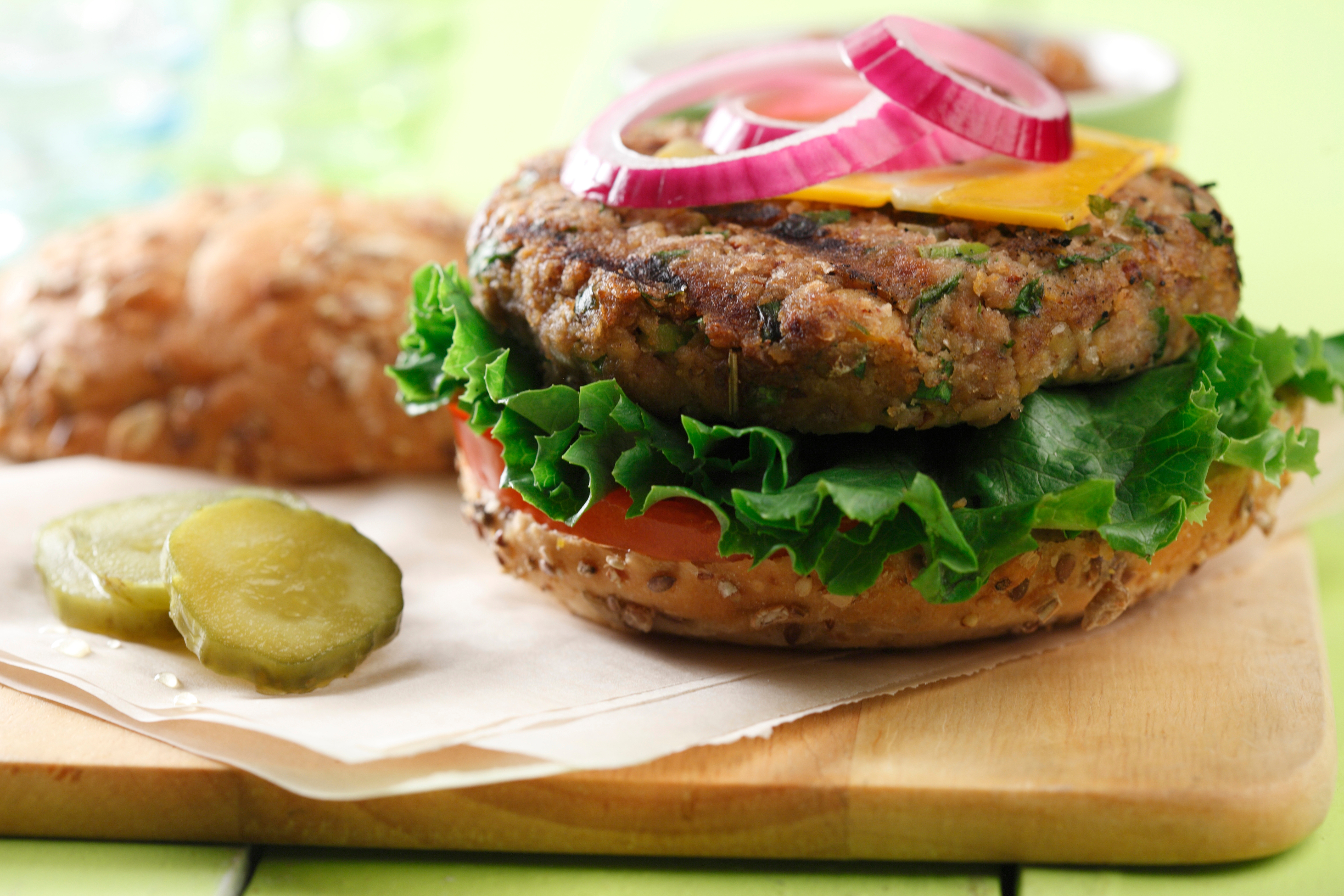 Chickpea Burgers - Mains Recipe