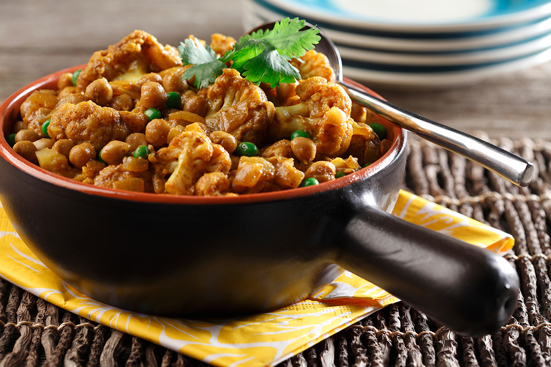 Chickpea and Cauliflower Curry - Mains, Salads, Soups &amp; Stews Recipe