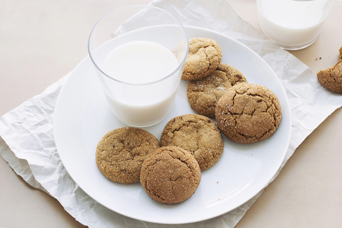 Chickpea Gingersnaps - Desserts Recipe