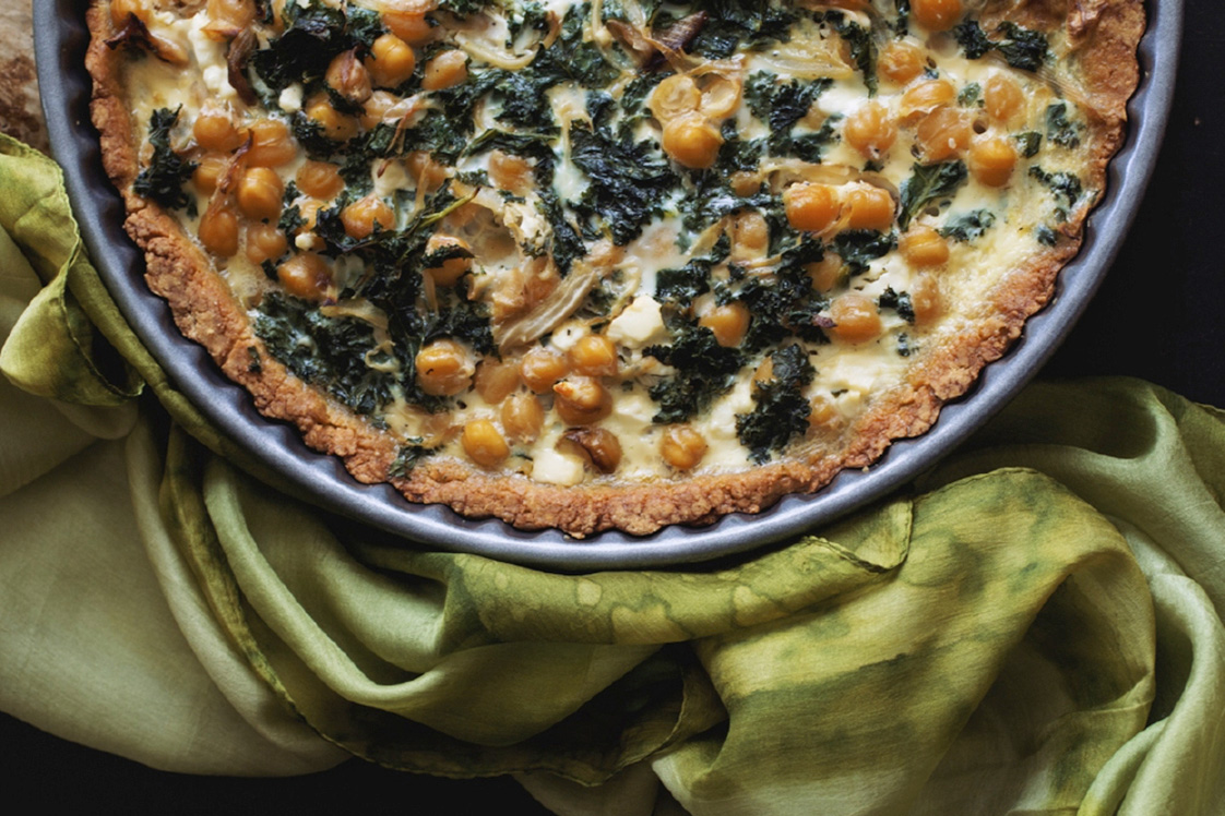 Chickpea Quiche - Mains Recipe