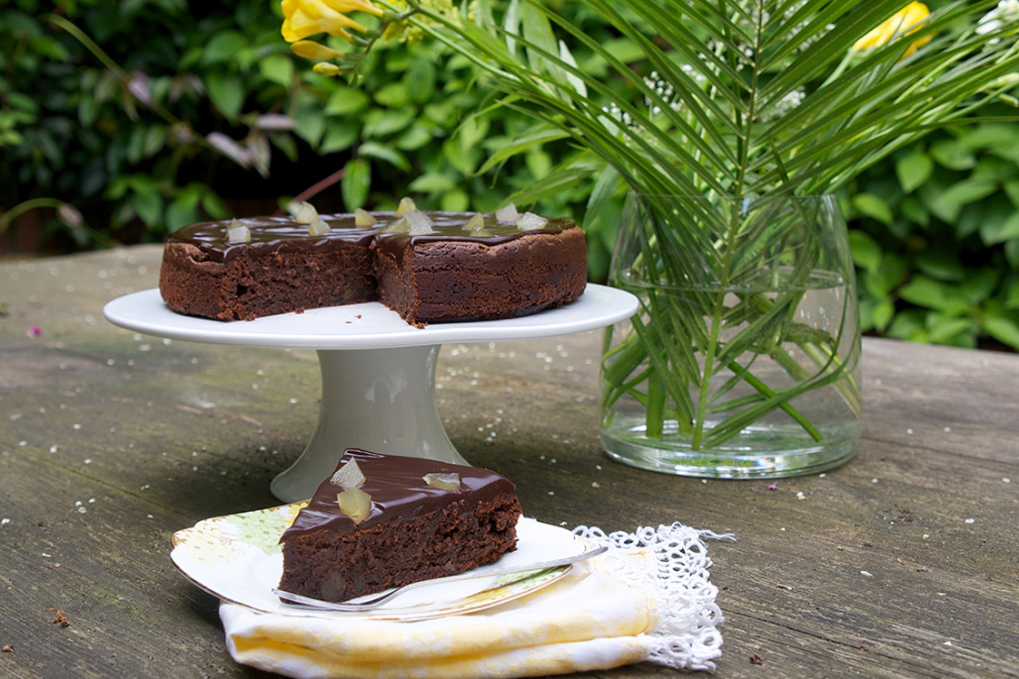 Ginger Fox Chocolate Cake - Desserts Recipe