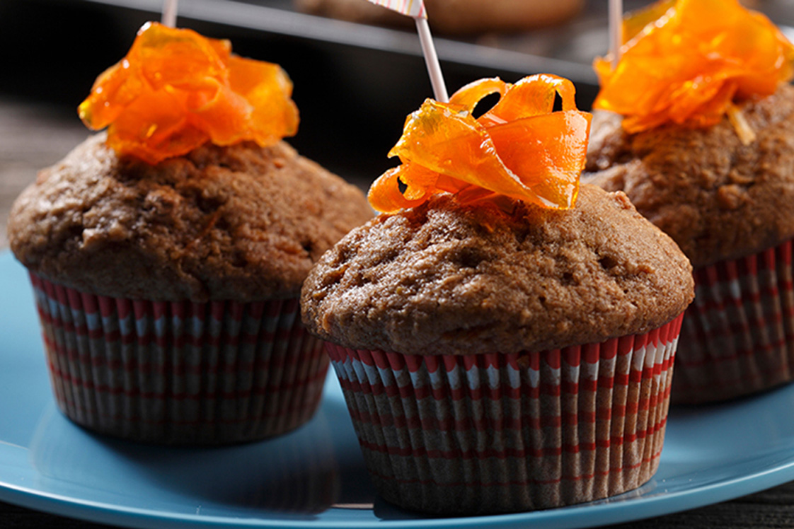 Lentil Carrot Spice Muffins - Appetizers, Snacks &amp; Sides Recipe