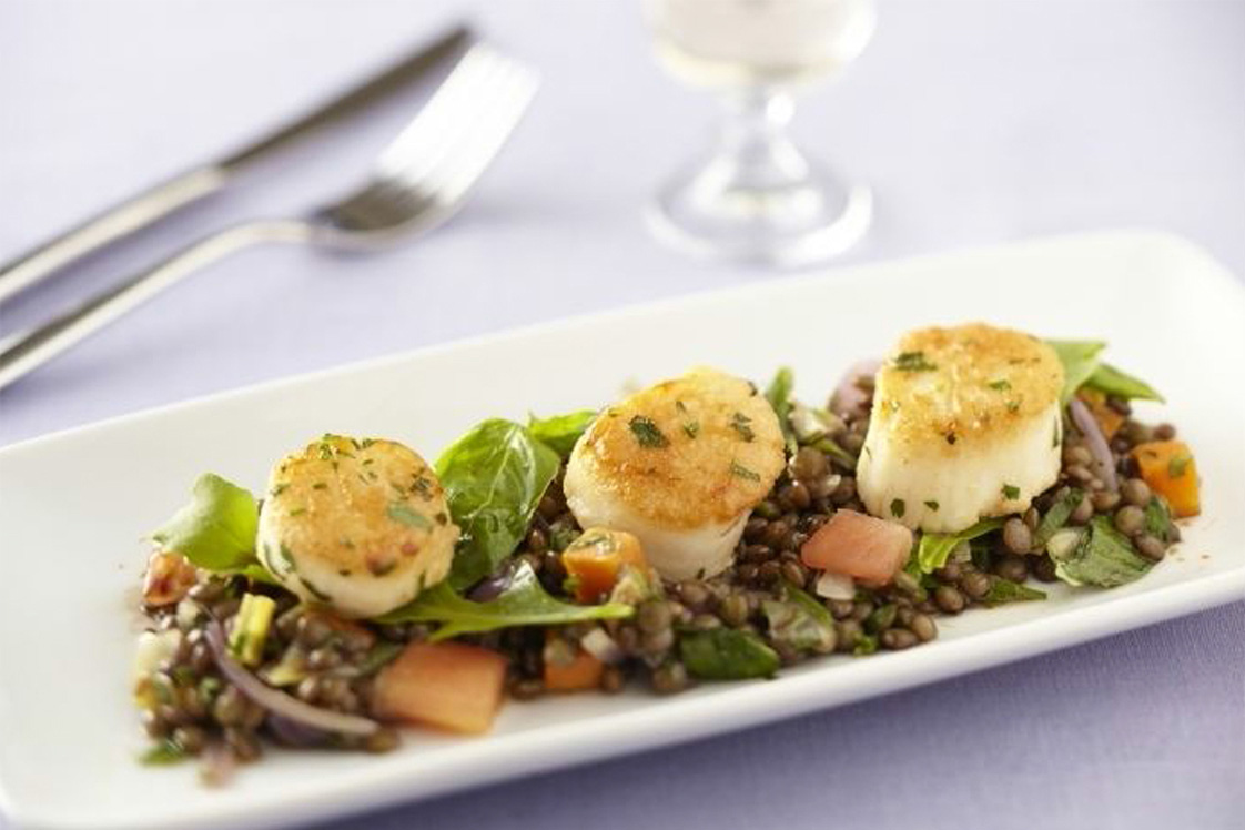 Seared Scallops - Mains Recipe