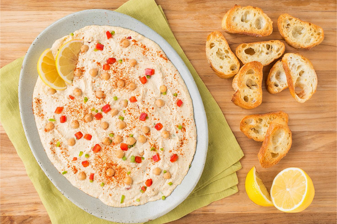 Spicy Hummus - Appetizers, Snacks & Sides Recipe