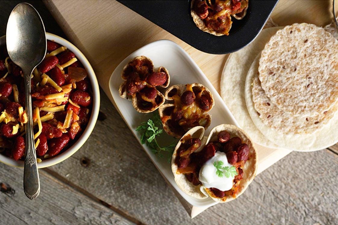 Tex Mex Bean Bites - Appetizers, Snacks &amp; Sides Recipe