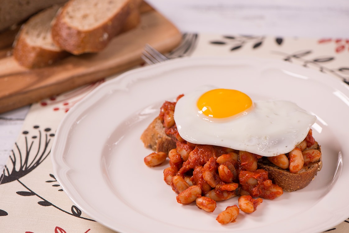 Full English Breakfast (Baked Beans on Toast) - Mains Recipe