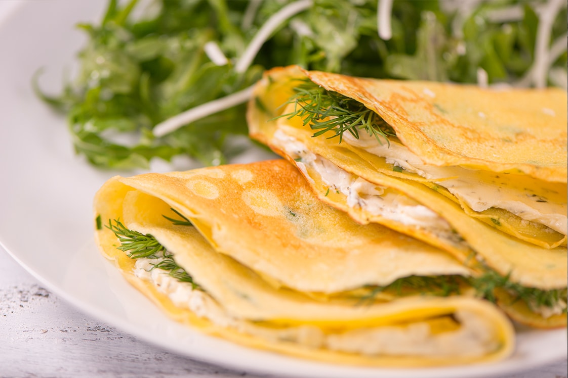 Gluten Free Savoury Crepes - Appetizers, Snacks & Sides, Mains Recipe