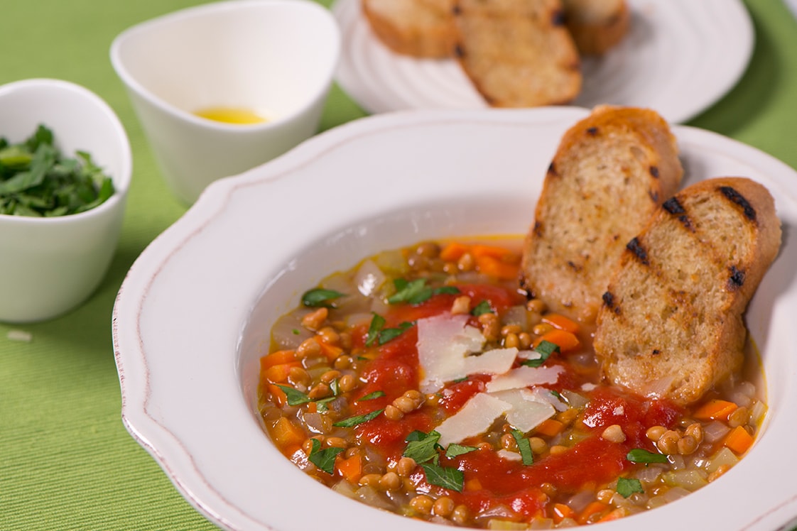 Italian Lentil Soup - Gourmet Gurus, Salads, Soups & Stews Recipe