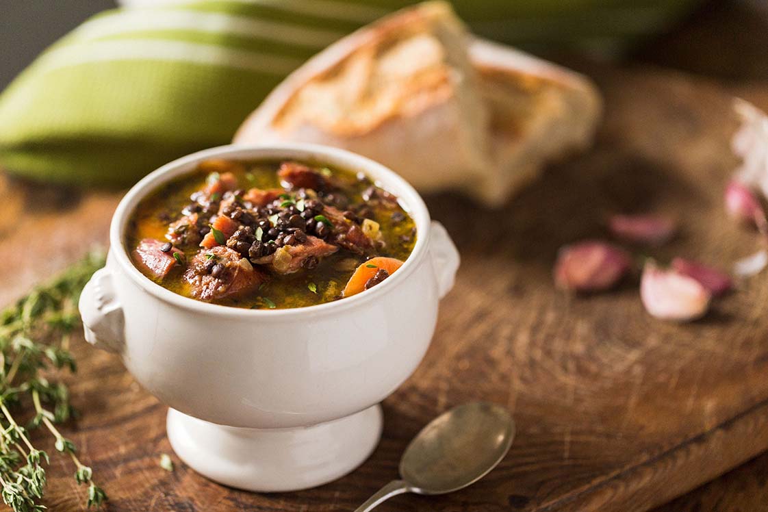 Petit Salé aux Lentilles - World's Greatest Pulse Dishes, Salads, Soups & Stews Recipe
