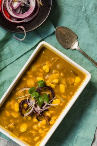 Myanmar Roasted Lablab beans