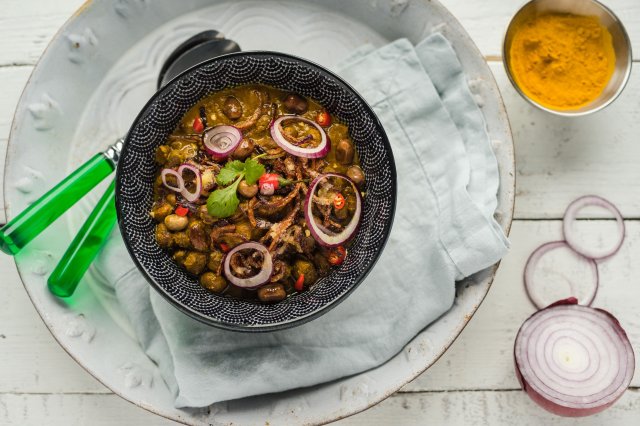 Myanmar Roasted Lablab beans