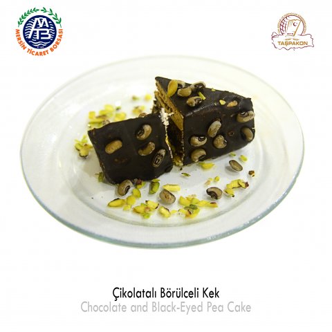 Chocolate and Black-Eyed Pea Cake